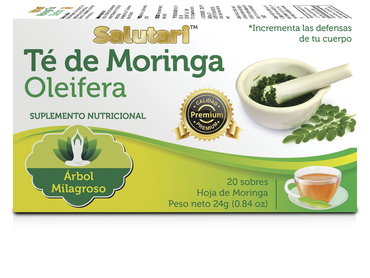 Salutari® Té De Moringa En Polvo 20 Paquetes